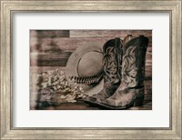 Cowboy Boots III Fine Art Print