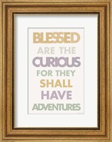Blessed are the Curious II Pastel Fine Art Print