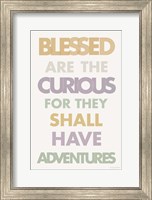 Blessed are the Curious II Pastel Fine Art Print