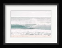 Curling Blue Fine Art Print