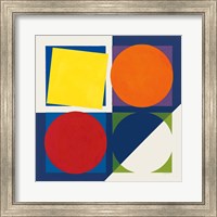 Geo Bright Primary Fine Art Print