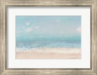 Splatter Beach I Neutral Fine Art Print