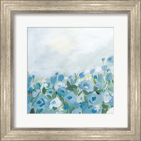 Blooming Landscape Blue Fine Art Print