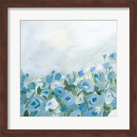 Blooming Landscape Blue Fine Art Print