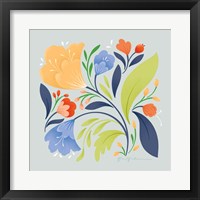 Floral Study II Bright Framed Print