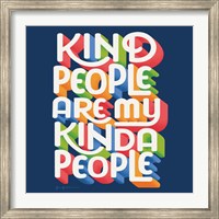 Kind People I Bright Sq Fine Art Print