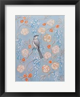 Heirloom Chinoiserie Bird I Framed Print