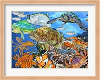 Sea Life of the World 2 Fine Art Print