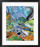 Collage SeaLife Fine Art Print