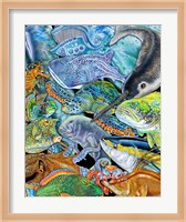 Collage SeaLife Fine Art Print