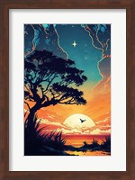 Sunset B5 Fine Art Print