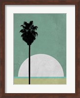 Beach Palm Tree Fine Art Print