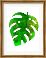 Tropical Monstera Leaf Fine Art Print