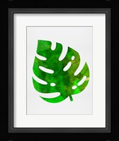 Tropical Monstera Leaf I Fine Art Print