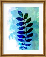 Tropical Zamioculcas Leaf Watercolor Fine Art Print