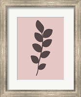 Blush Pink Tropical Leaf I Fine Art Print