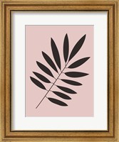 Tropical Blush Pink Leaf I Fine Art Print