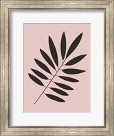Tropical Blush Pink Leaf I Fine Art Print
