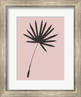 Tropical Blush Pink Leaf II Fine Art Print