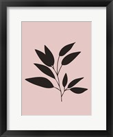 Tropical Blush Pink Leaf III Fine Art Print