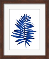 Blue Leaf Branch Fine Art Print