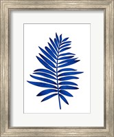 Blue Leaf Branch Fine Art Print