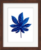 Floating Blue Leaf Fine Art Print