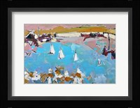 Daisies and Sails Fine Art Print