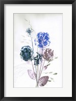 Bouquet 1 Blue Fine Art Print