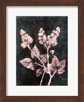 Lilac 1 Blush Dark Green Fine Art Print