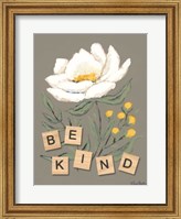 Happy Flower Be Kind Fine Art Print