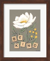 Happy Flower Be Kind Fine Art Print