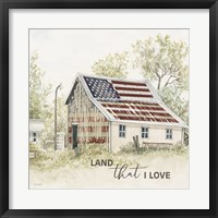 Land that I Love Barn Fine Art Print
