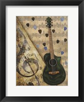 Guitar I Framed Print