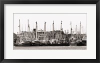Ocean City Fishing Boats Framed Print