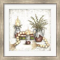 Rusted Stoneware and Beads Fine Art Print