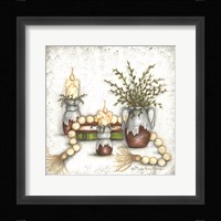 Rusted Stoneware and Beads Fine Art Print