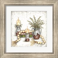 Rusted Stoneware and Beads Fine Art Print