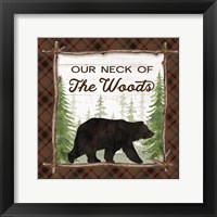 Our Neck of the Woods Framed Print