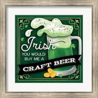 Irish Craft Beer Fine Art Print