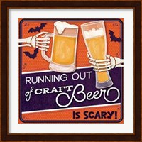 Running out of Craft Beer Fine Art Print