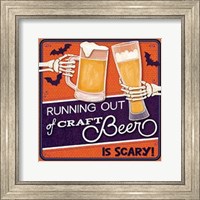 Running out of Craft Beer Fine Art Print