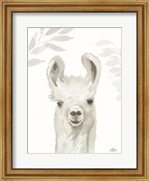 Leafy Llama Fine Art Print