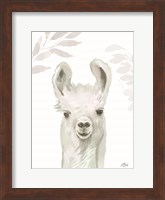 Leafy Llama Fine Art Print