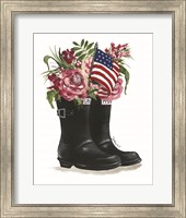 Patriotic Boots Fine Art Print