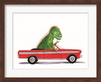 Dino Out and About Fine Art Print