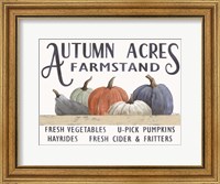 Autumn Acres Fine Art Print