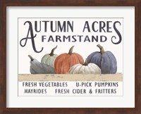Autumn Acres Fine Art Print