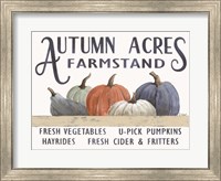 Autumn Acres Fine Art Print