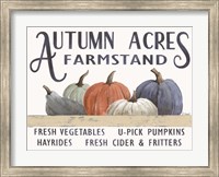 Autumn Acres Fine Art Print